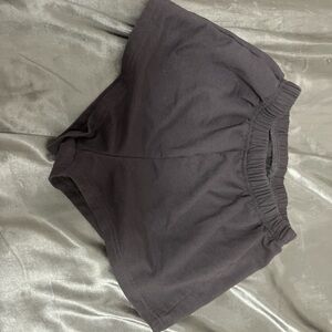 ROMWE Black Athletic Women's Shorts